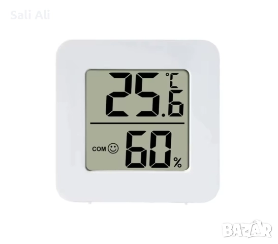 Мини дигитален термометър и хигрометър с LCD дисплей