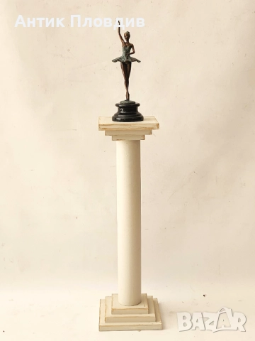 Бронзова статуетка балерина – Milo, France, снимка 8 - Статуетки - 51656588