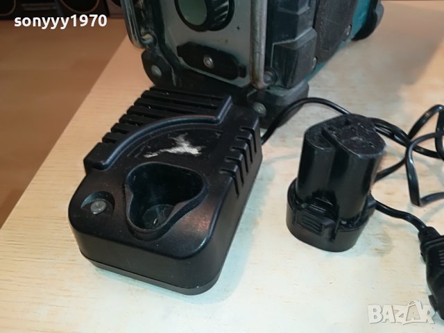 MAKITA RADIO+CHARGER+BATTERY PACK 1302231052, снимка 9 - Радиокасетофони, транзистори - 39656128
