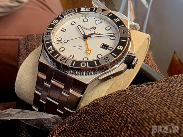 Чисто нов Maurice Lacroix Aikon Venturer GMT Automatic, снимка 10 - Мъжки - 52776505