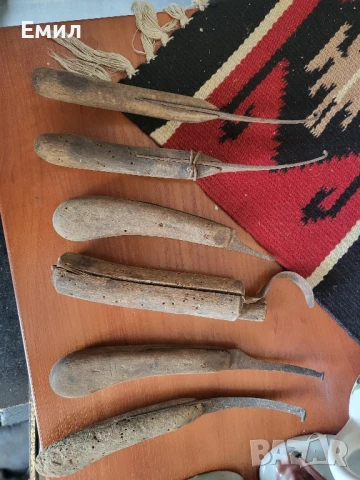 Лот ковани инструменти за дълбаене на лъжици, гаванки, снимка 4 - Колекции - 50998258