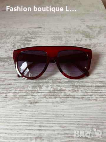 Червени слънчеви очила 😎, снимка 7 - Слънчеви и диоптрични очила - 44899018