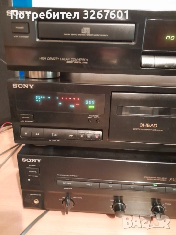 Аудио система Sony F335R, снимка 3 - Ресийвъри, усилватели, смесителни пултове - 52914786