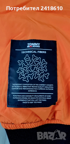 Tommy Hilfiger Womens Bomber Jacket Oversize Size XS НОВО! ОРИГИНАЛ! Дамско Зимно  Яке!, снимка 6 - Якета - 52138444