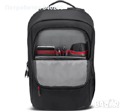 Раница за лаптоп Lenovo ThinkPad Essential 16", черен, снимка 3 - Чанти - 53273602