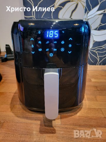 Фритюрник с горещ въздух без мазнина Air fryer ЕЪР ФРАЙЪР 5.5 L, снимка 8 - Фритюрници - 43927931