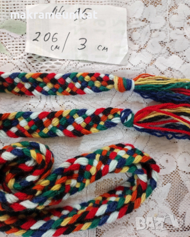 Върви, ширити, колани за народна носия, косичник, торба, декорация , снимка 8 - Други - 44863158