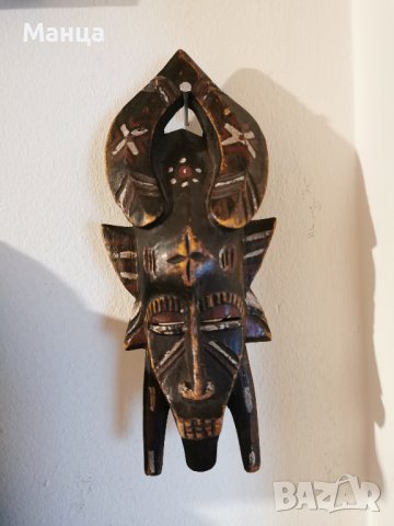 Африканска  маска Сенуфо, снимка 4 - Антикварни и старинни предмети - 36976781