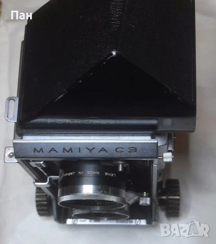 Средноформатен апарат Mamiya C3 с обектив 105mm F3.5, снимка 5 - Фотоапарати - 53167548