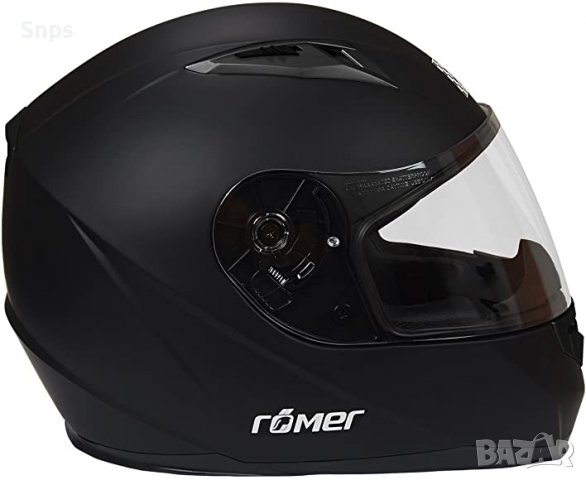 Модерна каска с пълно лице, ежедневна мотоциклетна каска, унисекс, XL, S размер, снимка 4 - Аксесоари и консумативи - 36690596