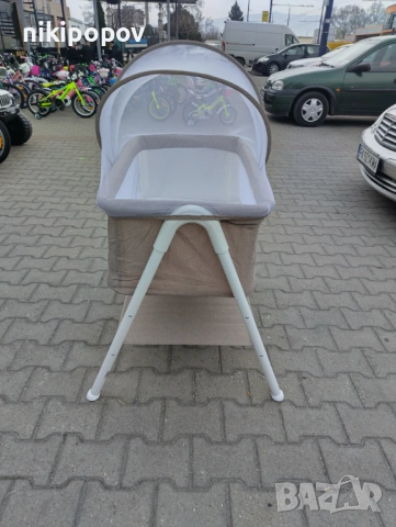 MONI Бебешко легло KALINIHTA бежов, снимка 9 - Кошарки - 53565202