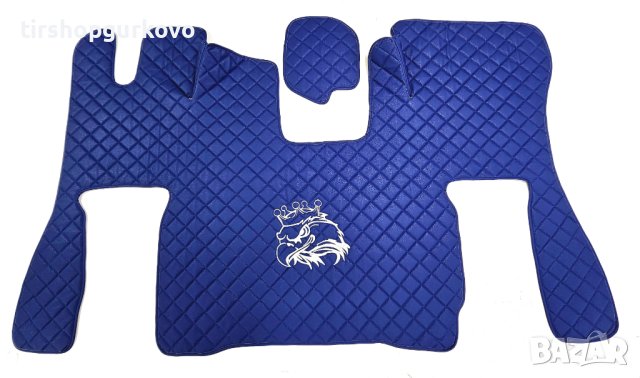 Кожени стелки за камиони с бродерия за SCANIA S екокожа, снимка 4 - Аксесоари и консумативи - 43981362