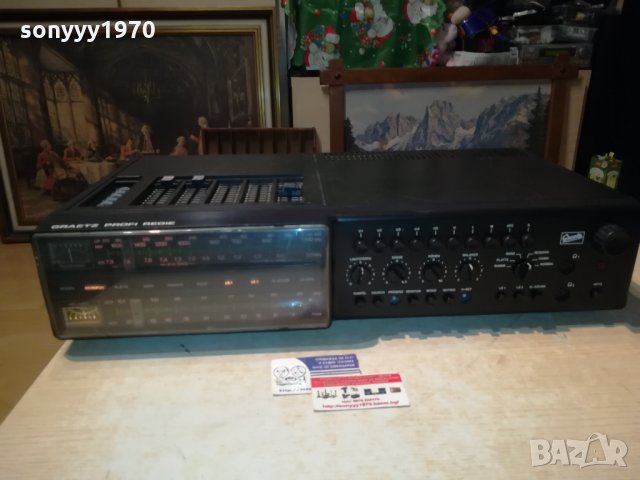 GRAETZ PROFI REGIE-RECEIVER-MADE IN WEST GERMANY 3112210757, снимка 2 - Ресийвъри, усилватели, смесителни пултове - 35282223