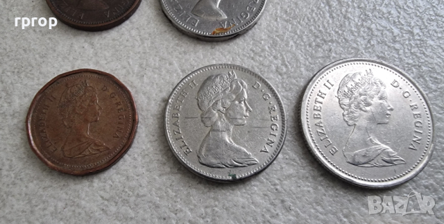 Канада. 1,5, 10, 25 цента  и 1 долар . 12 бр. различни до една монети., снимка 4 - Нумизматика и бонистика - 44857080