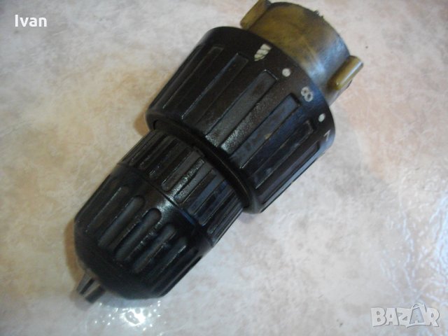 Патронник За Винтоверт-Немски-Размер 0,8-10 мм-Захват 3/8-24 мм-Ползван - С Редуктор, снимка 11 - Винтоверти - 34757100