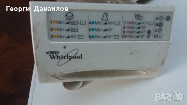 Продавам пералня Whirlpool AWM 248-800 на части, снимка 8 - Перални - 26224495