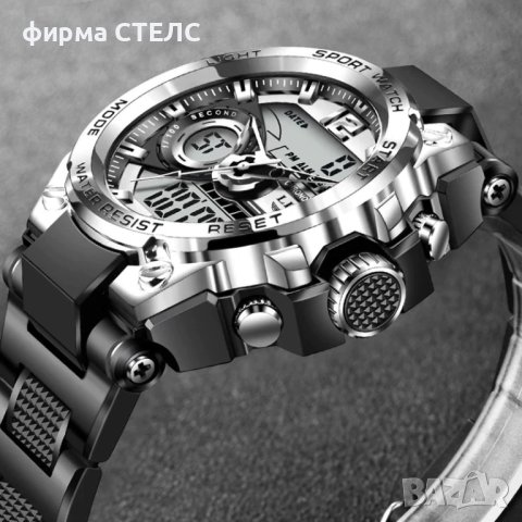 Мъжки часовник Lige Sports Watch, Водоустойчив, снимка 11 - Мъжки - 44096346