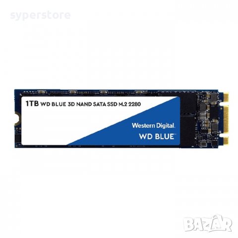 SSD твърд диск, 1TB, WD Blue, SS300446