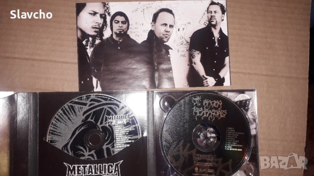 Компакт диск на - Metallica - St. Anger 2003, снимка 4 - CD дискове - 43094318