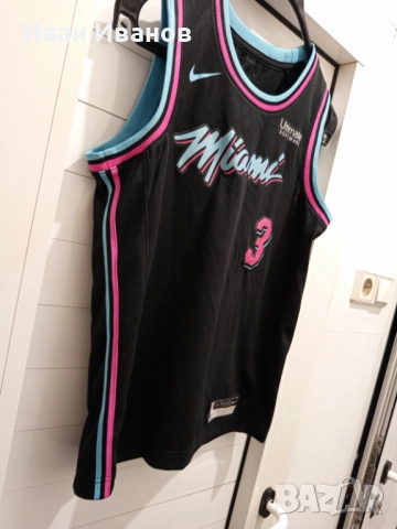 Чисто нов оригинален потник на Miami Heat - Dwyane Wade, снимка 7 - Баскетбол - 51656623