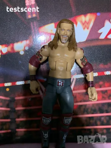 Екшън фигура WWE Edge Острието Adam Copeland Rated R Superstar WWE Mattel Elite играчка figure, снимка 14 - Колекции - 48928589