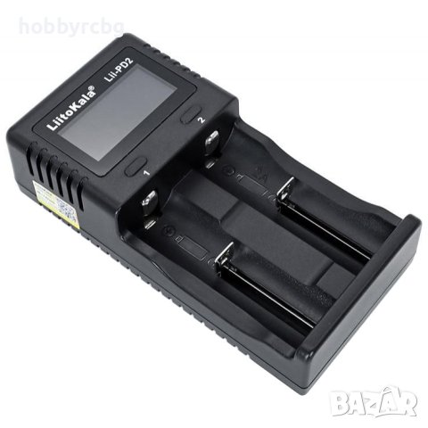 Liitokala LII-PD2 Интелигентно зарядно за 2 батерии, снимка 2 - Друга електроника - 43031098