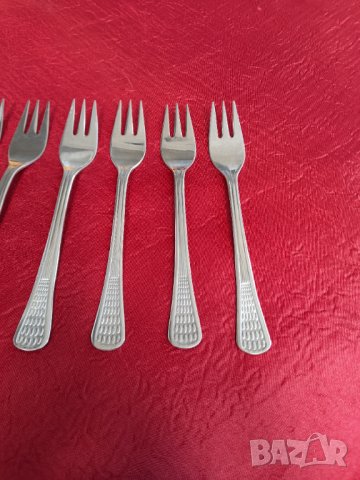 Стари десертни вилици, снимка 13 - Антикварни и старинни предмети - 32851655