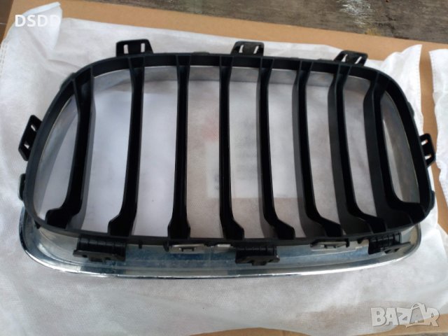 Предни решетки / бъбреци M Sport за BMW 1 F20 F21 хром/черно, снимка 2 - Части - 34910043