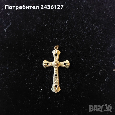 Позлатено кръстче