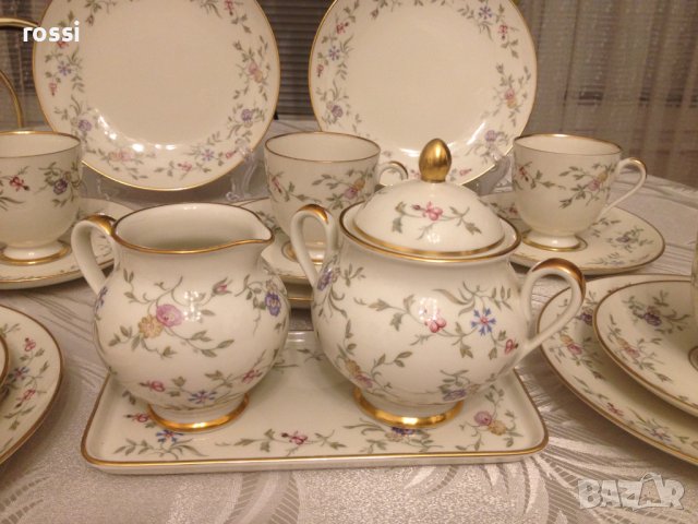 Fürstenberg "Fürstin" "Gräfin" W.Germany. Витринен.Сервиз за кафе чай и десерт.