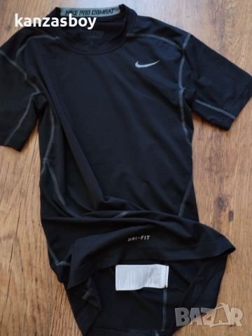 Nike Pro - страхотна мъжка тениска КАТО НОВА М, снимка 7 - Тениски - 51434754