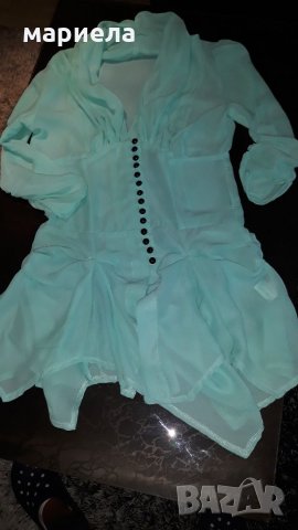 Риза тип туника с 3/4 ръкав 