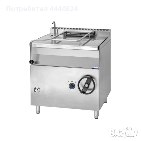 Професионален електрически тиган с накланяне – 50 литра