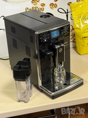 Кафемашина кафе автомат Saeco PicoBarista с гаранция, снимка 10 - Кафемашини - 52183184
