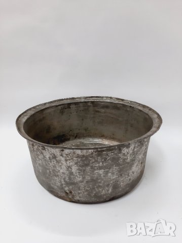 Стара калайдисана медна тенджера, казан(4.3), снимка 3 - Антикварни и старинни предмети - 43550628