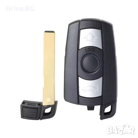 Гаранция! Висококачествен ключ с платка за BMW E60 E70 E87 E90 и други, снимка 3 - Части - 52556769