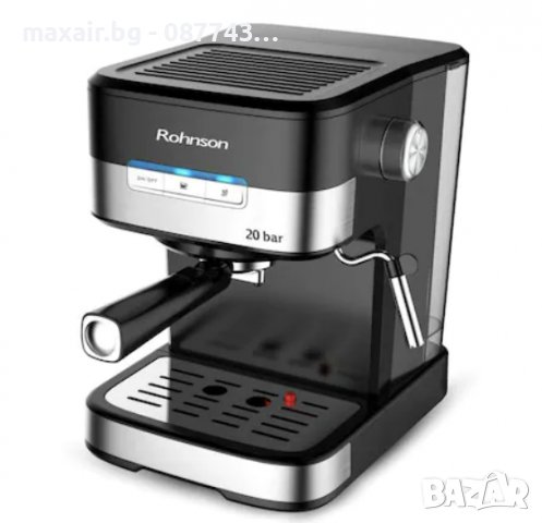 Кафемашина за еспресо Rohnson R-990 за мляно кафе и капсули * Безплатна доставка * Гаранция 2 години, снимка 2 - Кафемашини - 37070318