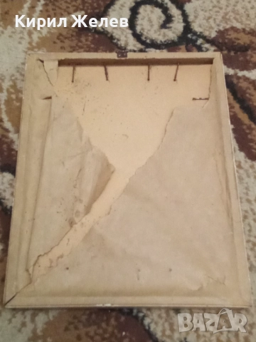 Стара картина в рамка 43159, снимка 3 - Картини - 52506770