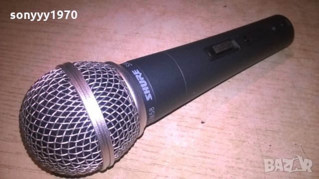 SHURE SM58-ВНОС ШВЕИЦАРИЯ, снимка 2 - Микрофони - 26626858