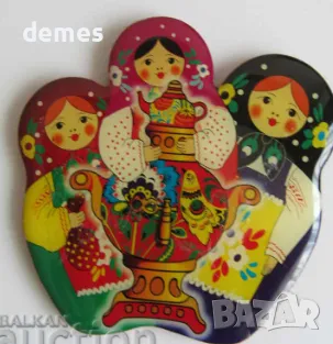 Автентиченметален магнит от Русия-серия-45