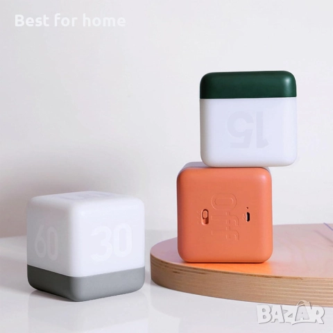 Димируема кубична нощна лампа с таймер, снимка 4 - Други - 52528361