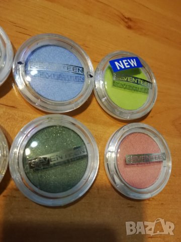 Продавам голям комплект тестери Seventeen-пудри, ружове, сенки, снимка 13 - Декоративна козметика - 39897036