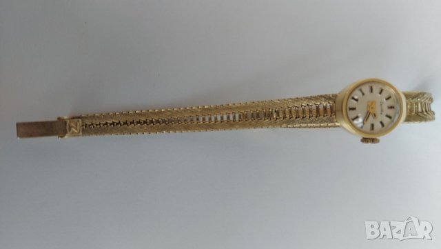 Златен  часовник Зентра, снимка 10 - Дамски - 37200381