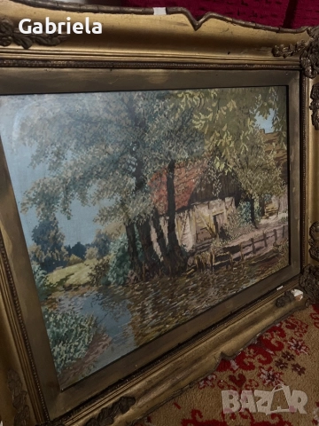 Гоблен Запустялата воденица (Летен ден)  