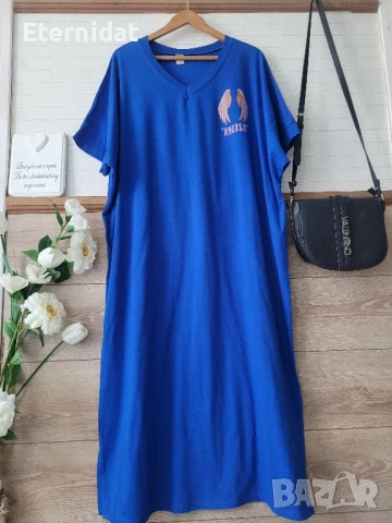 Дълга лятна рокля тип тениска ANGELS 