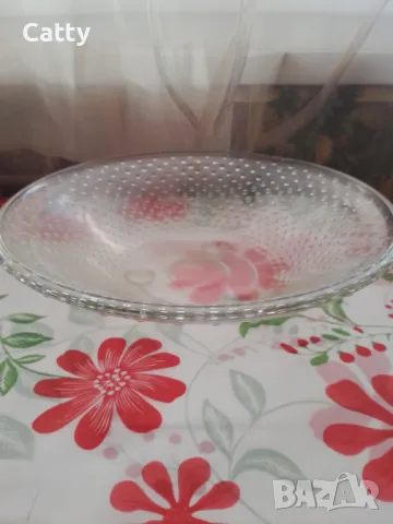 Стъклени чинии, снимка 2 - Чинии - 49558430