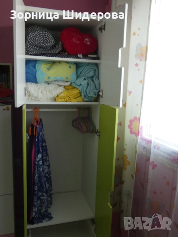 Детски гардероб Икеа Stuva, снимка 5 - Мебели за детската стая - 51555016