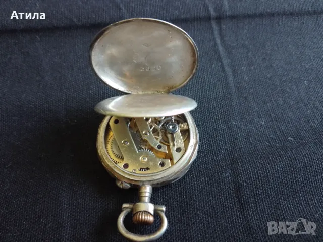 часовник джобен сребро и злато, снимка 4 - Мъжки - 50002520