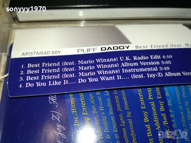 PUFF DADDY CD 2312231813, снимка 15 - CD дискове - 43526908