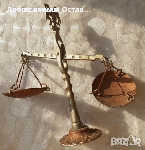 Различни модели стари, декоративни везни:  везничка ВЕЗНА кантар Темида, дърво и месинг, снимка 6 - Декорация за дома - 28870527